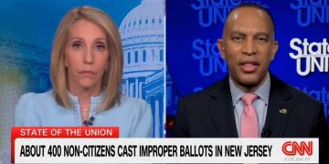 Watch Hakeem Jeffries Pivot When Confronted Over Illegal Voting Dems Swore Was Not Happening