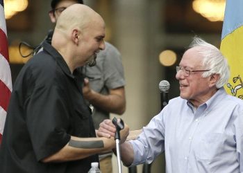 Bernie Sanders Fires Back at ‘Frustrated’ Sen John Fetterman Over Platner Implosion
