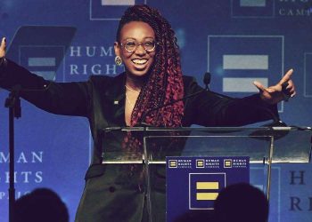 Human Rights Campaign President Kelley Robinson