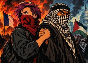 Clashing Flags, United in Defiance